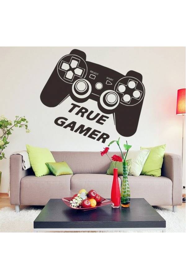Gamepad Wall Stickers For Kids Rooms Game Controller Poster Home Decor Wall-Papers Decals Wall Stickers Bedroom Murau-Xsq Multicolour Gamepad Wall Stickers For Kids Rooms Game Controller Poster Home Decor Wall-Papers Decals Wall Stickers Bedroom Murau-Xsq Multicolour